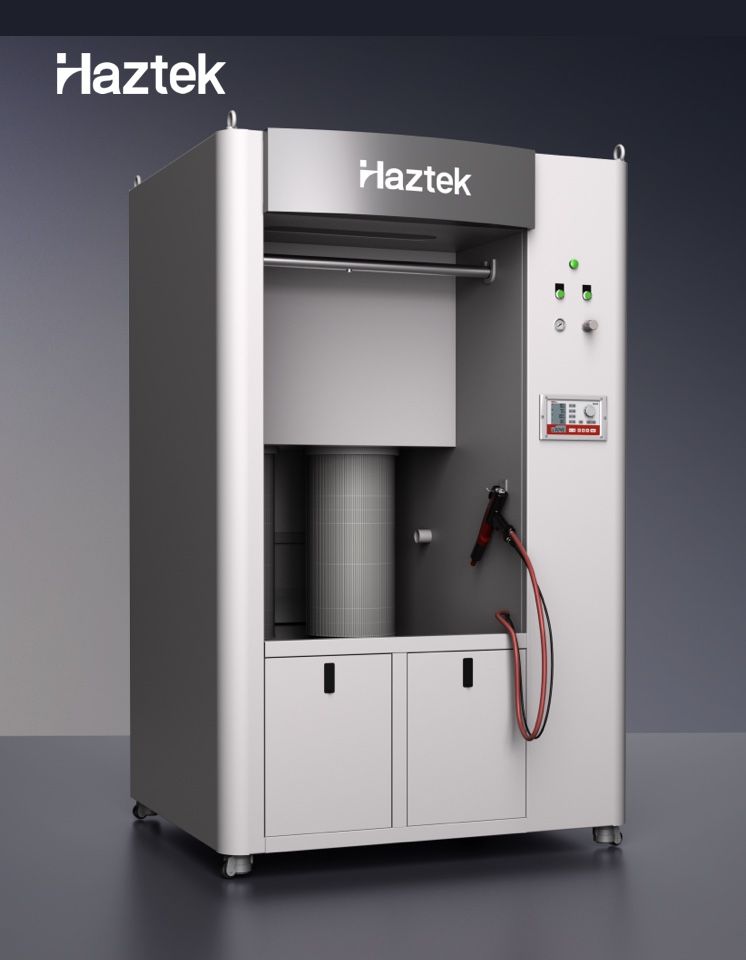 Manual Electrostatic Powder Coating 2 in 1 Booth