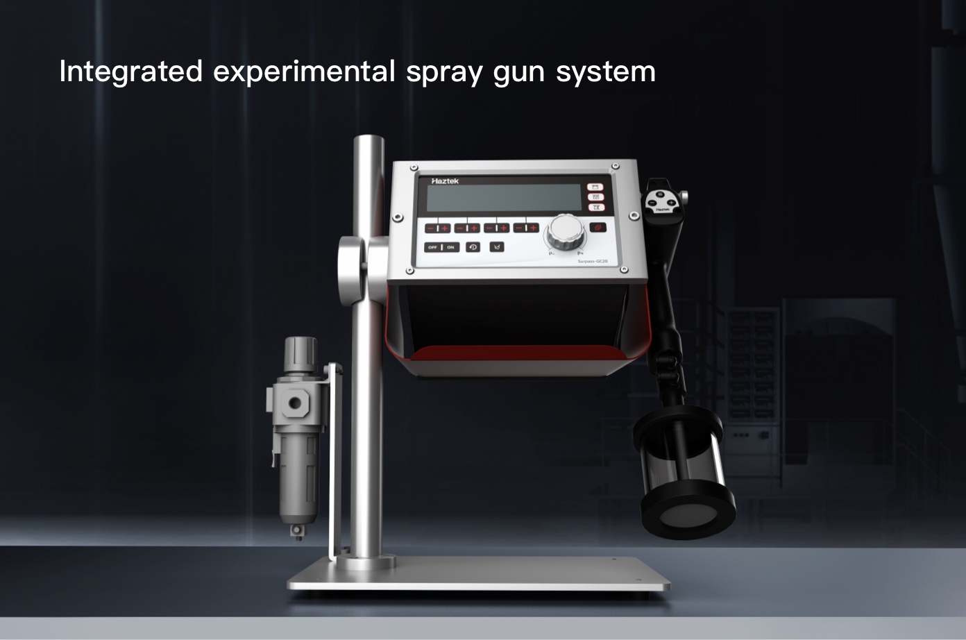 SURPASS GC21-TU Desktop Type Lab  Powder Coating Equipment
