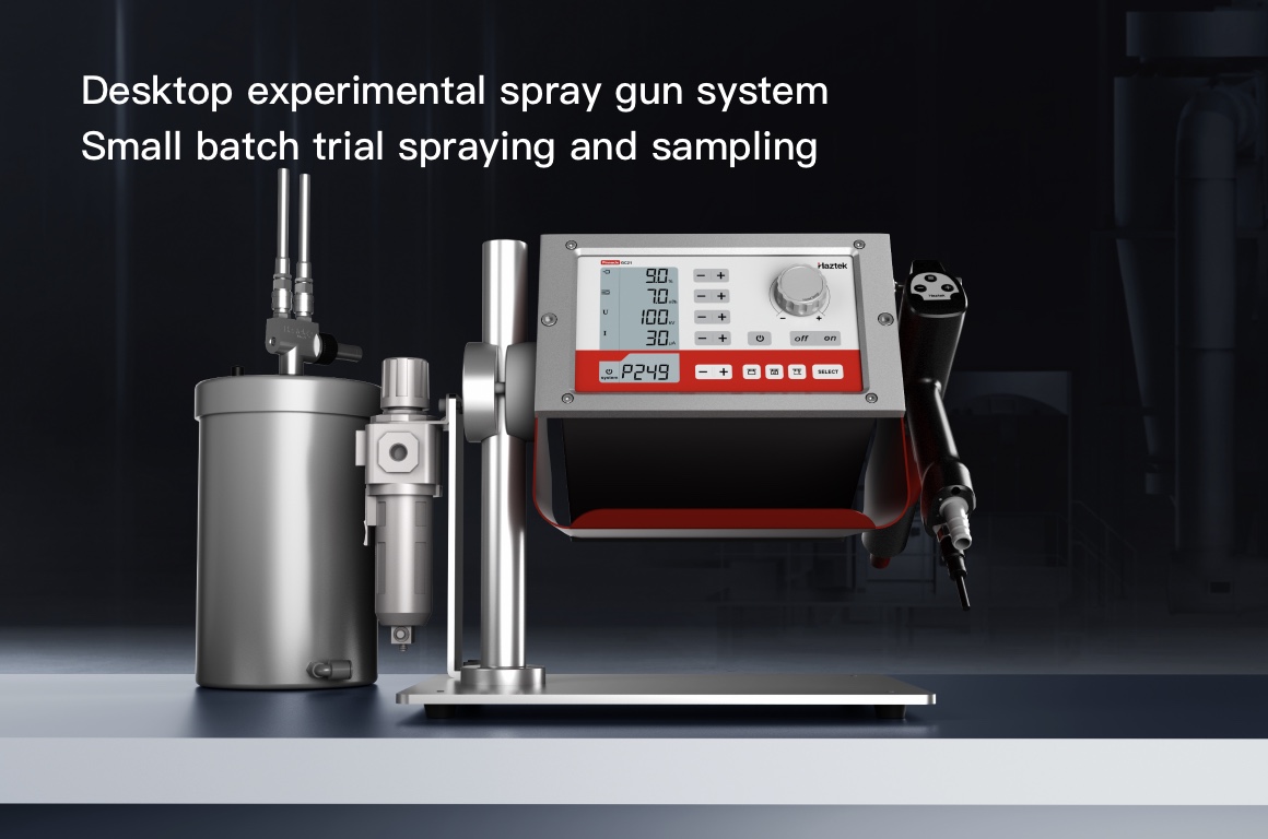 PINNACLE GC21-T Desktop Type Lab Powder Coating Equipment