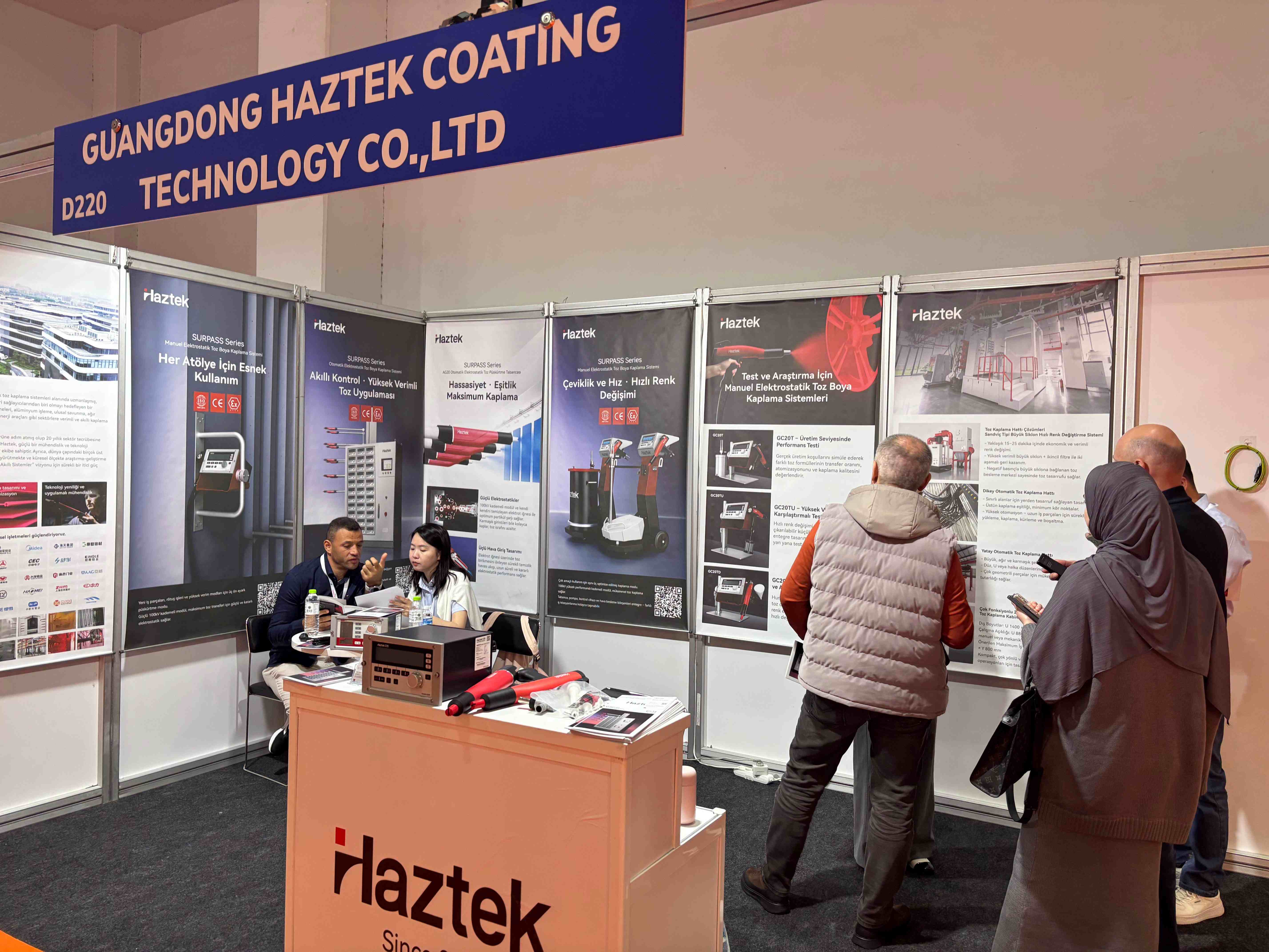 Haztek Showcases Next-Generation Powder Coating Technology at PaintExpo Eurasia 2025