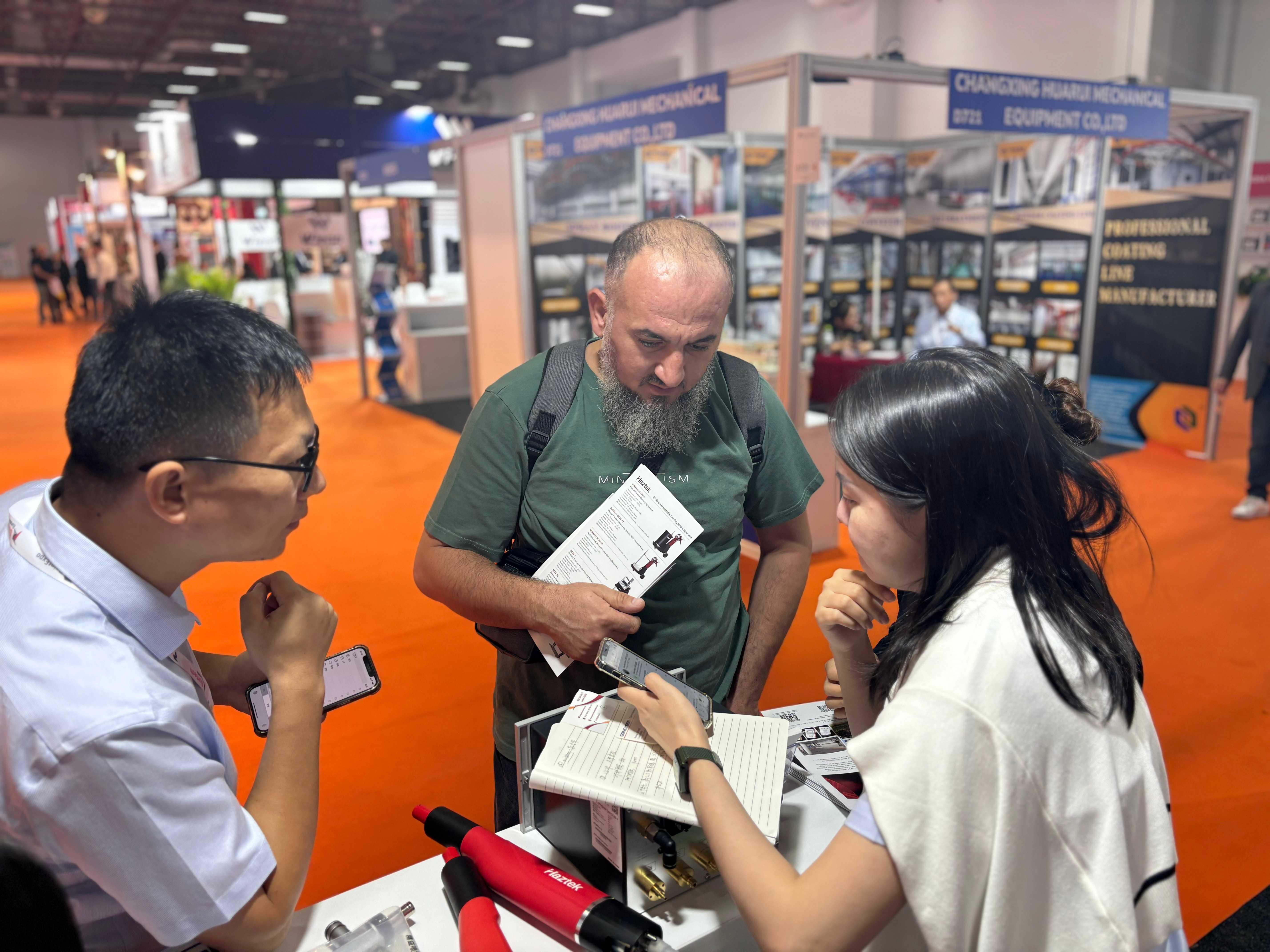 Haztek Showcases Next-Generation Powder Coating Technology at PaintExpo Eurasia 2025