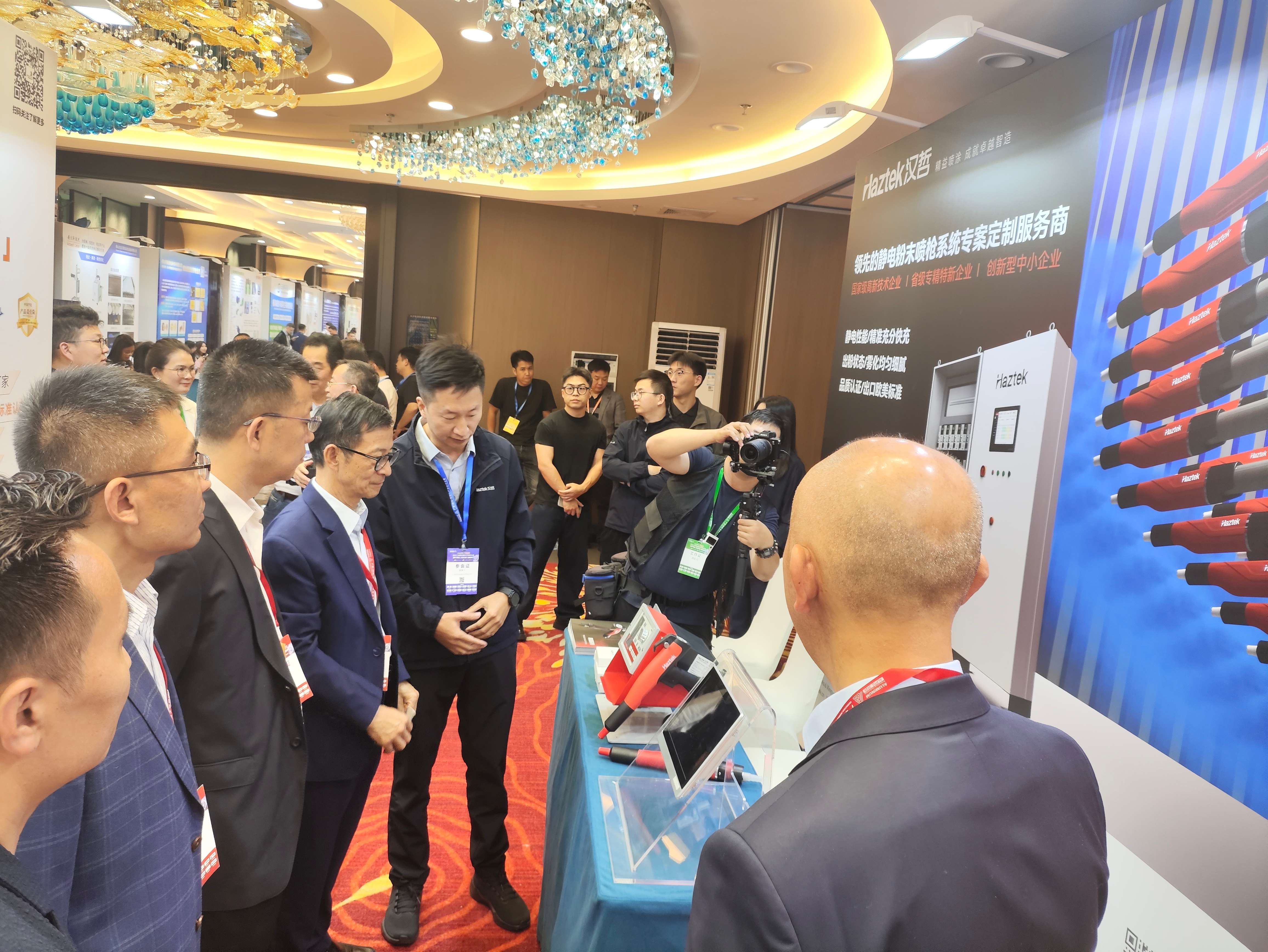 Haztek Showcases Advanced Powder Coating Technology at the 2025 Guangdong (Nanhai) Aluminum Processing Exhibition