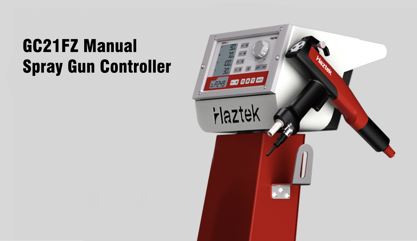 PINNACLE GC21FZ Manual Powder Coating Equipment With Vibration Table