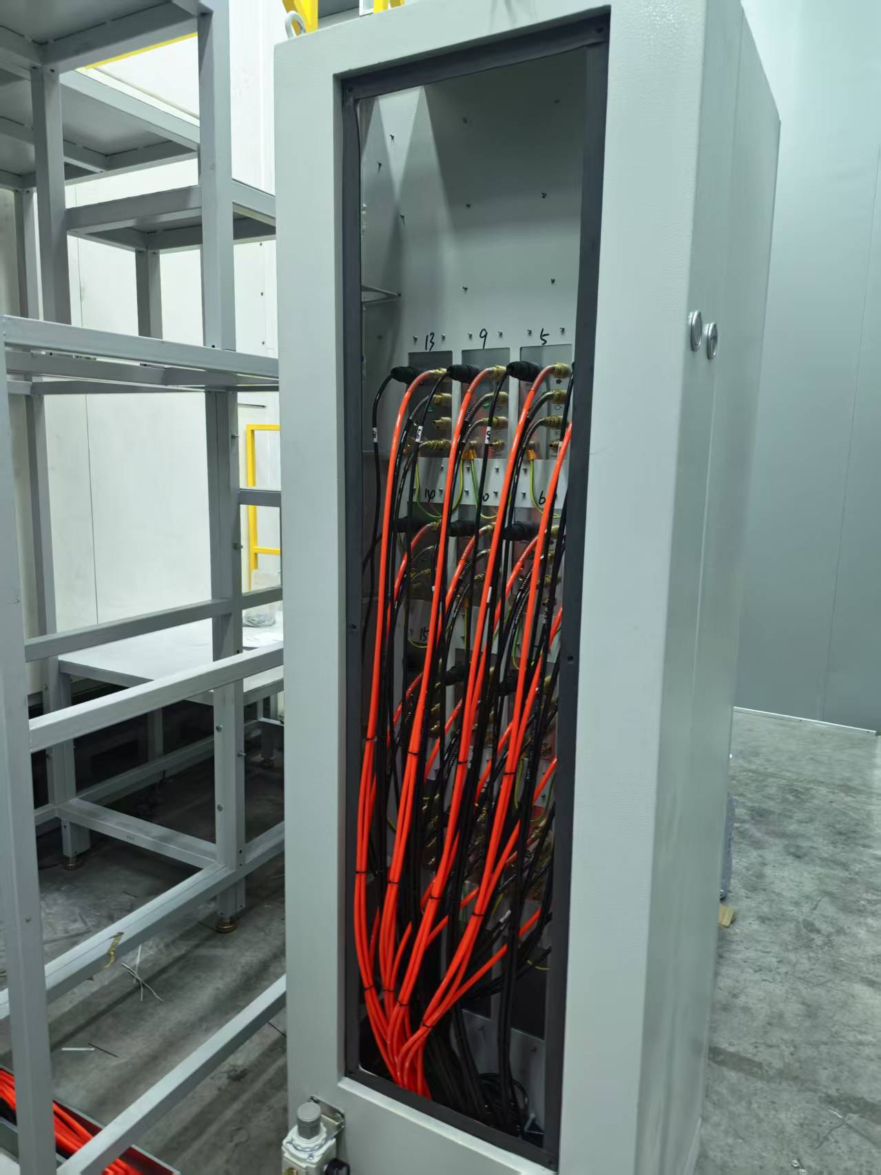 HAZTEK organized equipment wiring