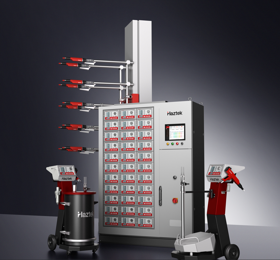 HAZTEK GC21-A automatic powder coating system